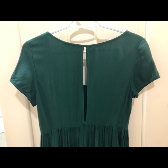 Aritzia emerald green dress - Picture 3 of 5